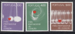 Portugal 1138-40 World Health Day mnh