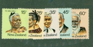 NEW ZEALAND 719-23 MH BIN $2.00