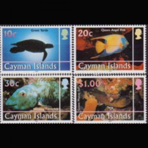 CAYMAN IS. 2000 - Scott# 802-5 Marine Life Set of 4 NH