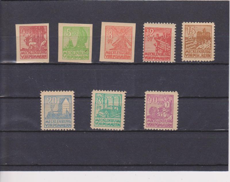 Germany 12N15/////12N25 Mint Hinged ( 15 & 21= MNH)