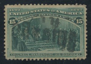 USA 238 - 15 cent Columbian Exposition - VF used (toned)