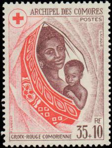 Comoro Islands #B3, Complete Set, Never Hinged