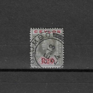 CEYLON 1912/25 SG 319 USED Cat £160