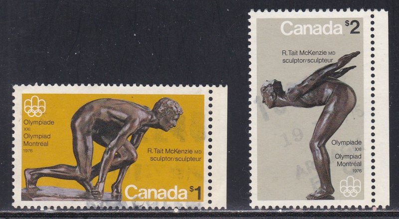 Canada # 656-6577, Montreal Olympics, Used, Half Cat