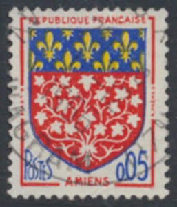 France  SC# 1040 Used  Coat of Arms Amiens see details & scans