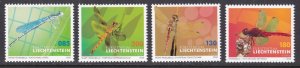 Liechtenstein, Fauna, Insects, Dragonflies MNH / 2020
