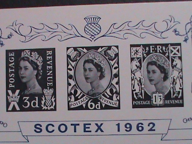 GREAT BRITIAN-1962- REMEMBER ALWAYS-QUEEN ELIZABETH II MNH IMPERF -S/S VF