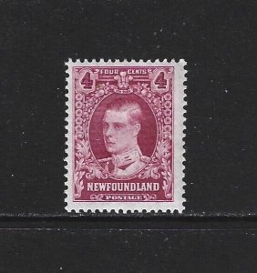 NEWFOUNDLAND - #175 - 4c PRINCE OF WALES MINT STAMP MH