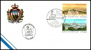 San Marino 1111a U/A FDC