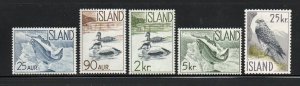 Iceland - Sc# 319 - 325 MNH      -      Lot 1222045