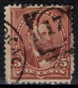 USA - Scott 255 w/ Circular Cancel