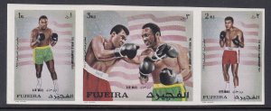 Fujiera MI 689-691B Boxing Imperfs MNH VF