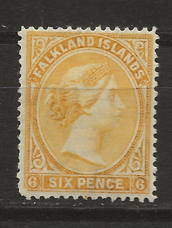 Falkland Is 16 SG 34 MHR VF 1896 SCV $55.00 (jr)