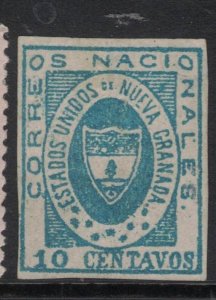 Colombia SC 16 Thin MNG (1fon)