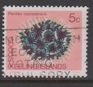 Cocos Islands Sc#12 Used