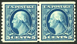 U.S. #496 MINT PAIR OG NH