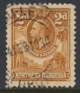 Northern Rhodesia  SG 4  SC# 4 Used  see detail and scan