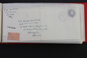 US Stamp Collection Stock Book 100 Postal Cards, Stationary, Mint, FDC, Slogan