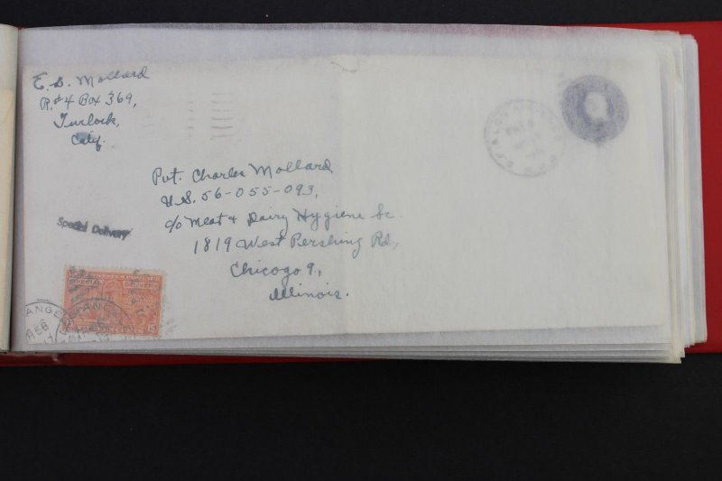 US Stamp Collection Stock Book 100 Postal Cards, Stationary, Mint, FDC, Slogan