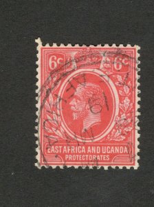 EAST AFRICA AND UGANDA - USED STAMP  , 6C