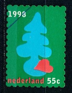 Netherlands #1018s Single Used
