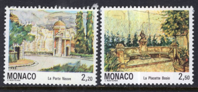 Monaco 1826-1827 MNH VF