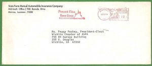 ZA1552 - USA  - POSTAL HISTORY - MECHANICAL POSTMARK on cover FOREST FIRES  1974