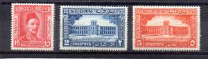 Sudan 54-56 MNH