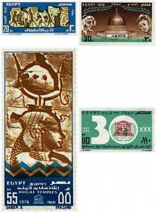 672937 HINGED EGIPTO 1976 30 ANIVERSARIO DE LA UNESCO