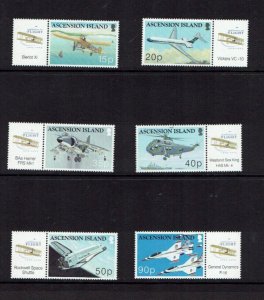 Ascension Island: 2003  Centenary of Powered Flight, MNH set