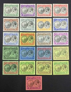 MOMEN: DOMINICA SG #71-91 MINT OG H £400 LOT #64241