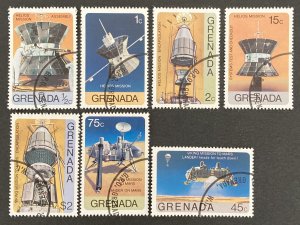 Grenada 1976 #756-62, Helios & Viking, Used/CTO(see note).