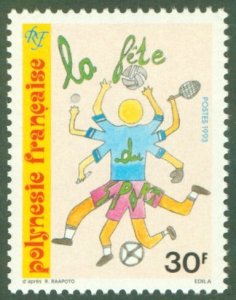 FRENCH POLYNESIA 620 MNH BIN $0.85