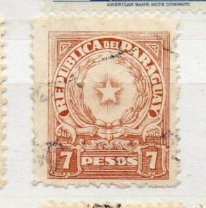 Paraguay 1942-43 Early Issue Fine Used 7P. NW-177888