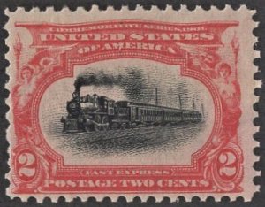 US 295 MLH VF 2 Cent Pan American Exposition  CV $15