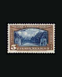 VINTAGE: MEXICO 1934 OG LH,LHR SCOTT # C54-61 $ 2685 LOT#1934UV