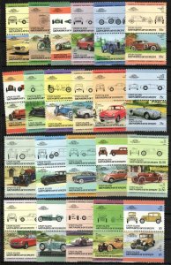 Saint Vincent Grenadines-Union Stamp 142-163  - Automobiles