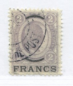 Austria Offices in Crete 1904 2 francs used