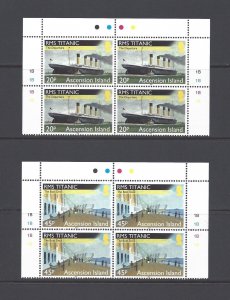 ASCENSION 2012 SG 1134/7 MNH Cat £26