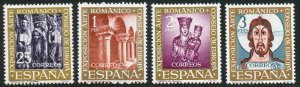 Spain 1004-07 MNHOG - 1961 7th Council of Europe Expo Set - SCV $2.50