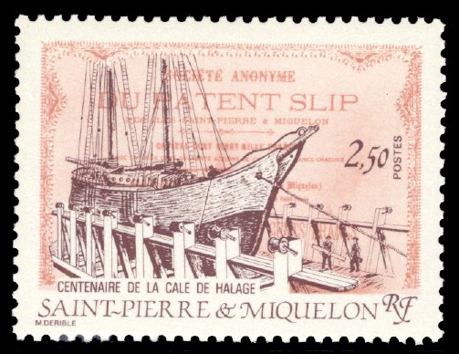 St. Pierre & Miquelon 1987 Scott #494 Mint Never Hinged