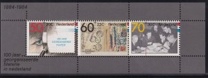 Netherlands  #B606a  MNH 1984  sheet philately