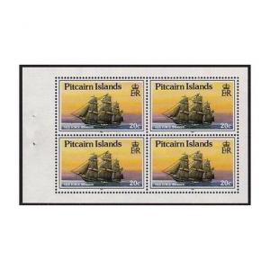 Pitcairn 301b,306b,booklet,MNH.Michel 311Y,316Y MH. Visiting ships,1988.