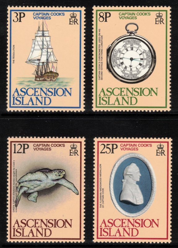 ASCENSION 1979 Capt Cook Voyages; Scott 235-39, SG