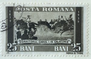 AlexStamps ROMANIA #475 XF Used 