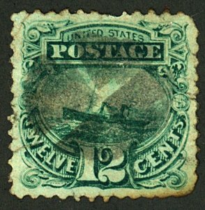 U.S. #117 USED CREASES