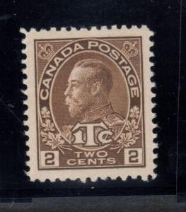 Canada #MR4 Extra Fine Mint Lightly Hinged