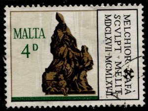 Malta #368 Melchoir Gafa Maltese Sculpture Issue Used