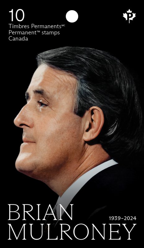 BRIAN MULRONEY, 18th Prime Minister = Booklet of 10 stamps Canada 2025 MNH