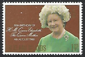 Falkland Islands #305 Mint Lightly Hinged Single Stamp